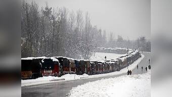 Kashmir snowfall: Early onset brings down electricity, fruit trees; traffic and daily life come to halt