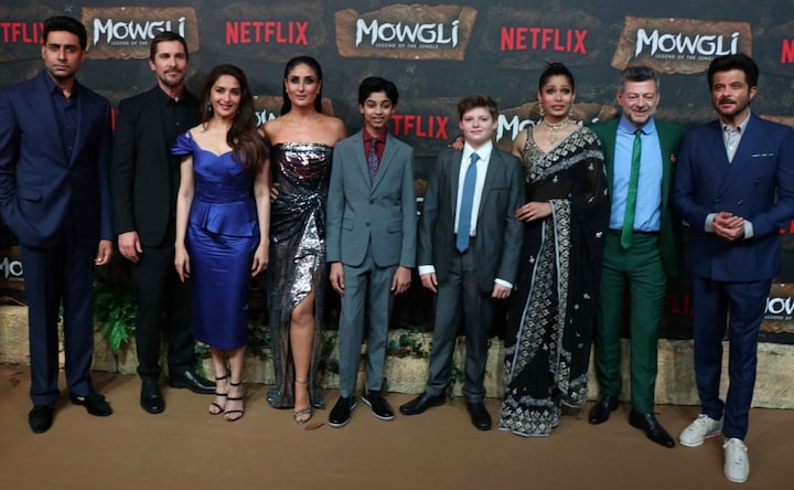 Christian Bale, Kareena Kapoor, Madhuri Dixit attend premiere of Netflix's Mowgli: Legend of the Jungle