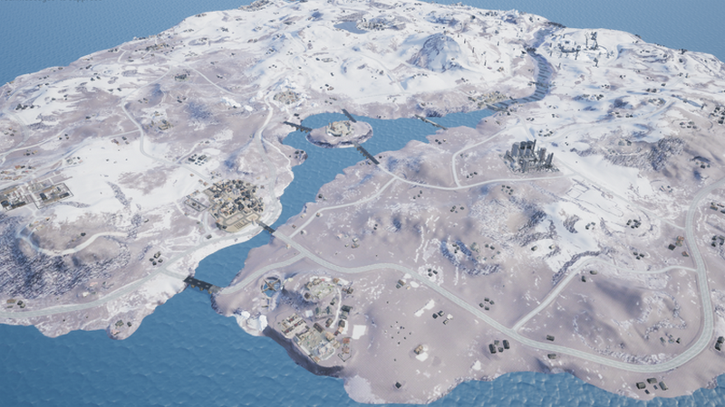 PUBG's latest map Vikendi leaked before official release shows a snowy terrain PUBG's latest map Vikendi leaked before official release shows a snowy terrain