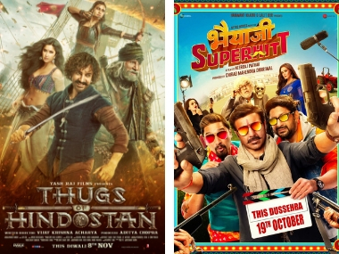 Bhaiaji Superhit amasses Rs 6 cr after week 1; Thugs of Hindostan earns Rs 145 cr at box office Bhaiaji Superhit amasses Rs 6 cr after week 1; Thugs of Hindostan earns Rs 145 cr at box office