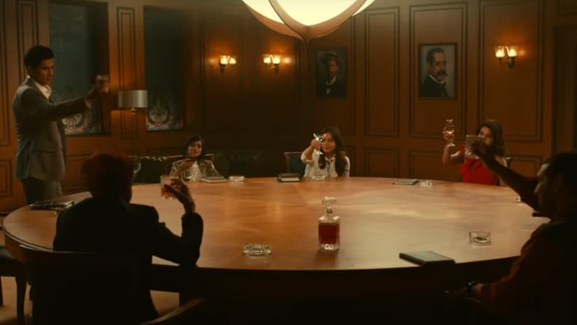 Still from the Narcos: Mexico spoof. YouTube screengrab