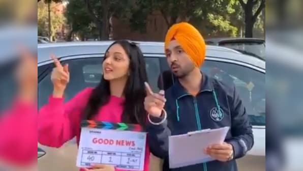 Kiara Advani, Diljit Dosanjh start shooting for Good News; Akshay Kumar, Kareena Kapoor Khan to join later