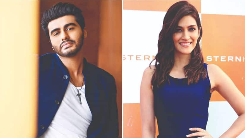 Arjun Kapoor and Kriti Sanon. Image from Facebook