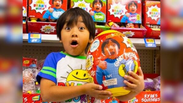 Seven-year-old toy reviewer Ryan becomes YouTube's highest earner after raking in $22 mn