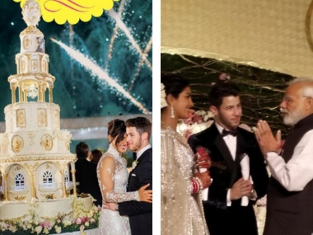 Priyanka Chopra Nick Jonas Wedding Narendra Modi 18 Foot Long