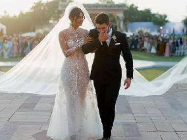 Priyanka Chopra s Ralph Lauren wedding dress lauded by Meghan Markle s personal stylist Jessica Mulroney Firstpost