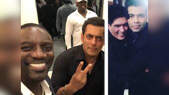 Salman Khan poses with Akon; Karan Johar, Kajol wish Manish Malhotra: Social Media Stalkers' Guide