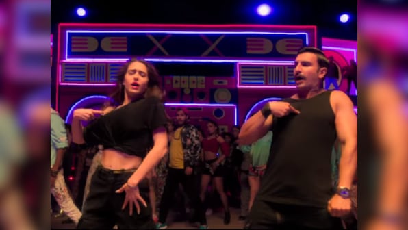 Simmba song 'Aankh Maare', featuring Ranveer Singh and Sara Ali Khan, is a self-aware '90s remix