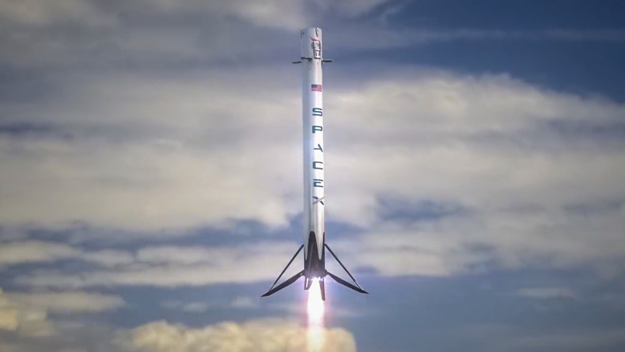 SpaceX fails to land Falcon 9 booster on ground; Musk blames the rocket's grid fin SpaceX fails to land Falcon 9 booster on ground; Musk blames the rocket's grid fin