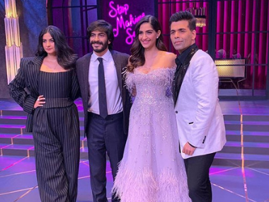 Koffee With Karan: Siblings Sonam K Ahuja, Harshvardhan, Rhea Kapoor to appear together on the couch Koffee With Karan: Siblings Sonam K Ahuja, Harshvardhan, Rhea Kapoor to appear together on the couch