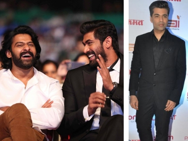 Baahubali trio Rana Daggubatti, Prabhas, SS Rajamouli to reportedly appear on Koffee with Karan 6 Baahubali trio Rana Daggubatti, Prabhas, SS Rajamouli to reportedly appear on Koffee with Karan 6