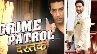 Ajay Devgn endorses book based on popular Sony show Crime Patrol, penned by Annup Sonii, Oswald Pereira