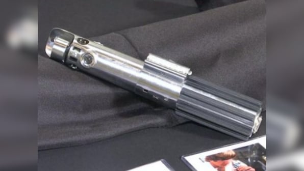 Star Wars lightsaber pulled out of sale at auction due to doubts over its origin