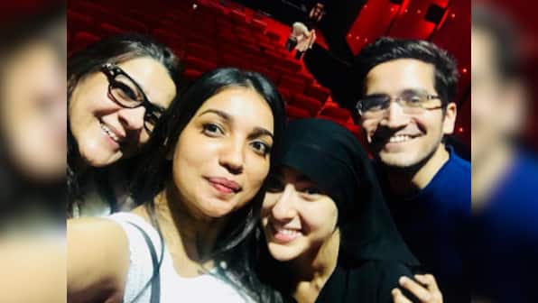 Sara Ali Khan visits Mumbai theatre in a burkha to gauge audience reaction to Kedarnath