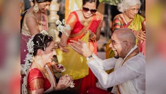 Raghu Ram, MTV Roadies creator, marries fiancé Natalie Di Luccio; Rannvijay Singha attends beach wedding