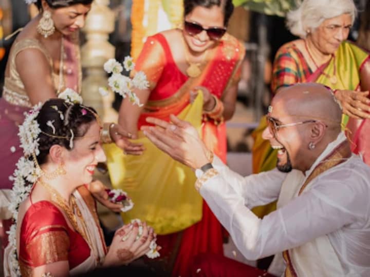 Raghu Ram, MTV Roadies creator, marries fiancé Natalie Di Luccio; Rannvijay Singha attends beach wedding