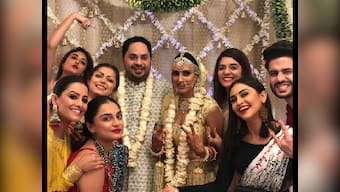 TV actress Additi Gupta marries Kabir Chopra in Mumbai; Drashti Dhami, Kritika Kamra attend the intimate ceremony