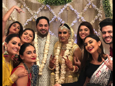 TV actress Additi Gupta marries Kabir Chopra in Mumbai; Drashti Dhami, Kritika Kamra attend the intimate ceremony TV actress Additi Gupta marries Kabir Chopra in Mumbai; Drashti Dhami, Kritika Kamra attend the intimate ceremony