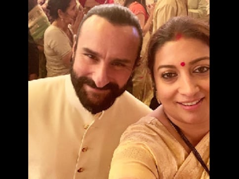 Smriti Irani dedicates post to Saif Ali Khan, thanks him for advice on 'surviving in the chaos' of Mumbai Smriti Irani dedicates post to Saif Ali Khan, thanks him for advice on 'surviving in the chaos' of Mumbai