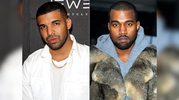 Kanye West accuses rapper Drake of threatening him and his family in a slew of tweets