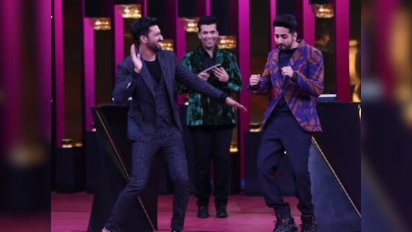 Koffee With Karan season 6: 2018's breakout stars Ayushmann Khurrana, Vicky Kaushal share the couch