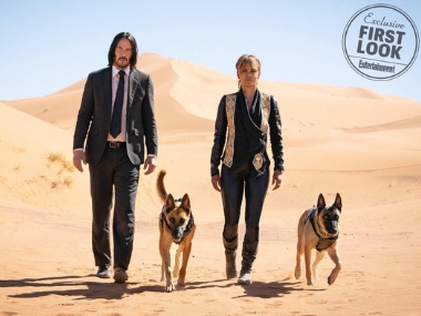 John Wick: Chapter 3 first look — Keanu Reeves joins forces with Halle Berry and two new four-legged friends John Wick: Chapter 3 first look — Keanu Reeves joins forces with Halle Berry and two new four-legged friends