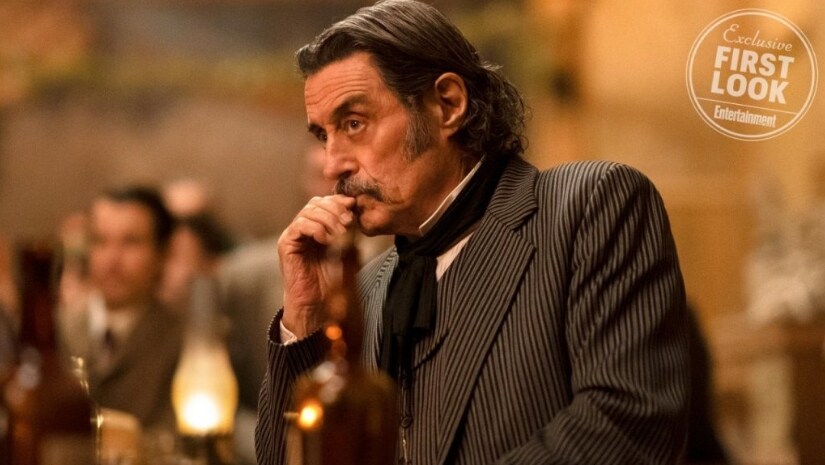 First look of from Deadwood film. Image from Twitter/