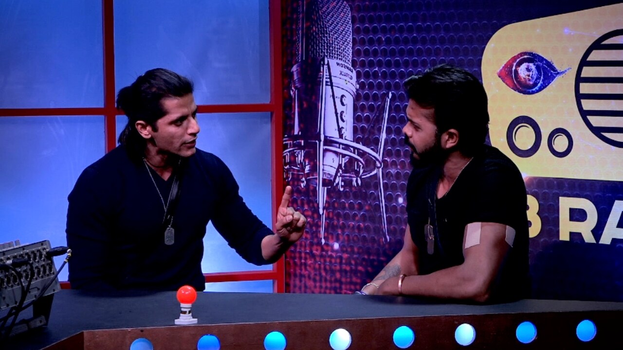 Karanvir and Sreesanth in Bigg Boss