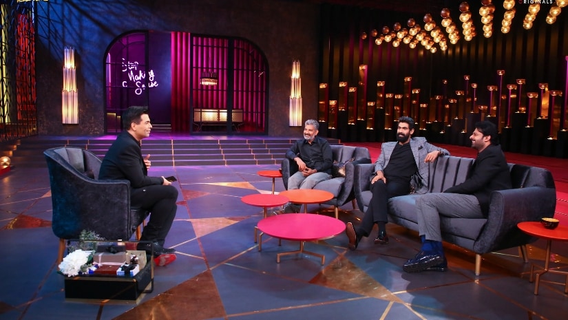 Koffee With Karan: Prabhas, Rana Daggubati, SS Rajamouli to feature in ...