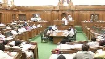 Ruckus in Delhi Assembly, BJP members marshalled out