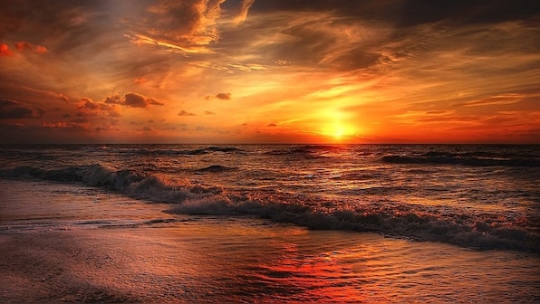 Sea level is projected to rise by 3.5 to 34.6 inches between 1990 and 2100