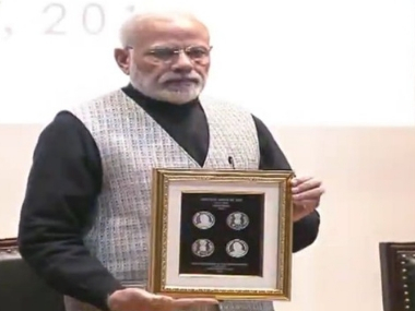 Narendra Modi releases Rs 100 coin in memory of Atal Bihari Vajpayee; highest denomination in alloy so far Narendra Modi releases Rs 100 coin in memory of Atal Bihari Vajpayee; highest denomination in alloy so far