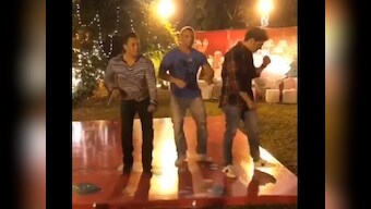 Watch: Salman Khan takes over the dance floor with brothers Sohail, Arbaaz at Christmas party