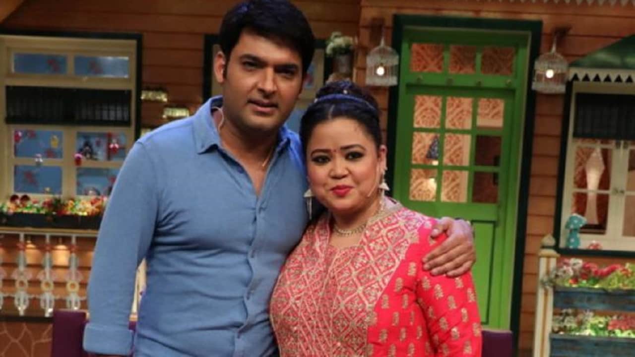 Kapil Sharma and Bharti Singh. Twitter/@Sortiwa