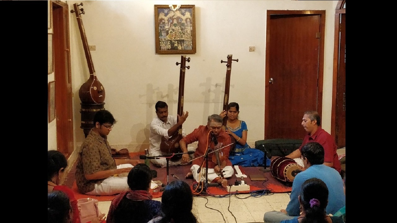 how is carnatic music written