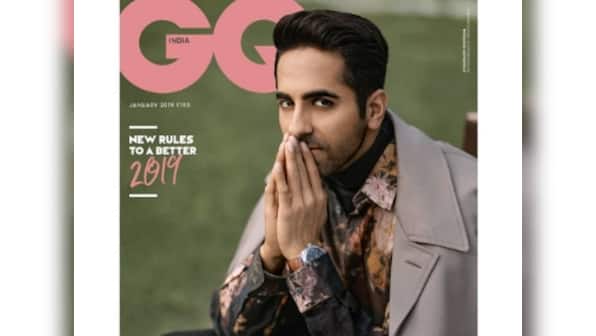 Ayushmann Khurrana features as 'The Dark Horse' on GQ cover after consecutive successes in Badhaai Ho, Andhadhun
