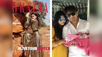 Taapsee Pannu on Grazia cover; Ankit Tiwari shares picture with infant daughter: Social Media Stalkers' Guide
