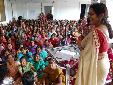 Mann Deshi Bank's Chetna Sinha gives women entrepreneurship a leg-up through microfinance in western Maharashtra Mann Deshi Bank's Chetna Sinha gives women entrepreneurship a leg-up through microfinance in western Maharashtra