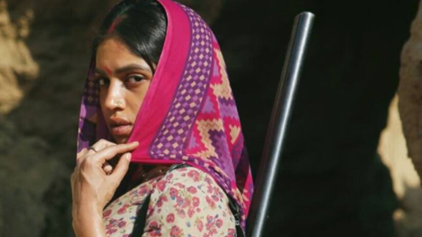 Bhumi Pednekar’s look from Sonchiriya. Image from Twiiter