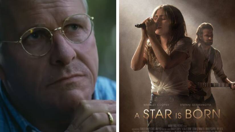 Vice (left) and A Star Is Born. Image from Facebook