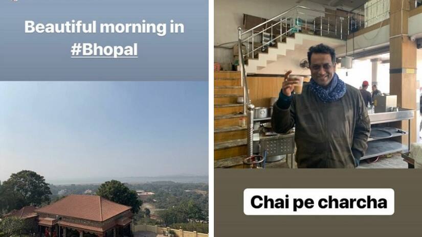 Instagram stories posted by Rajkummar Rao. Instagram