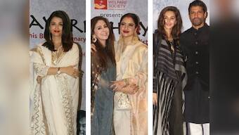 Aishwarya Rai Bachchan, Rekha, Vidya Balan attend Kaifi Azmi's birth centenary music event