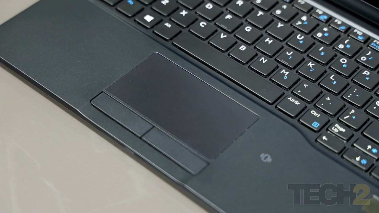 The trackpad also gets a dedicated right and left click button. Image: tech2/ Shomik