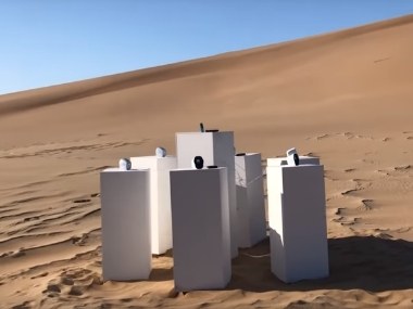 Toto Forever: Artist Max Siedentopf sets up installation in Namib desert which plays 'Africa' on 'eternal' loop Toto Forever: Artist Max Siedentopf sets up installation in Namib desert which plays 'Africa' on 'eternal' loop