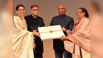 Manikarnika: Ram Nath Kovind attends special screening of Kangana Ranaut's film, felicitates cast and crew