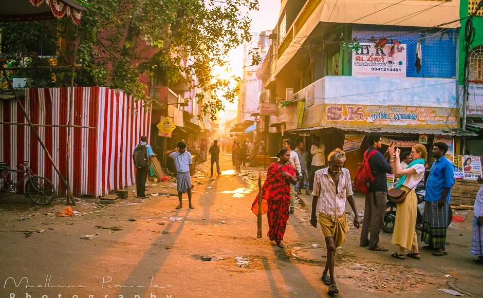 The idea of the walk was more to understand the livelihoods of the neighbourhood. 'Daily life'/ Madhanagopal The idea of the walk was more to understand the livelihoods of the neighbourhood. 'Daily life'/ Madhanagopal