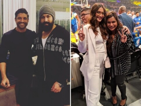 Sonam K Ahuja meets Mindy Kaling; Farhan Akhtar looks forward to KGF: Chapter 2: Social Media Stalkers' Guide Sonam K Ahuja meets Mindy Kaling; Farhan Akhtar looks forward to KGF: Chapter 2: Social Media Stalkers' Guide