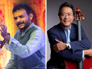 TM Krishna, cellist Yo-Yo Ma present impromptu performance after discussion on art in Mumbai TM Krishna, cellist Yo-Yo Ma present impromptu performance after discussion on art in Mumbai