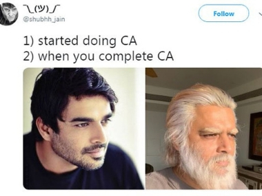 R Madhavan's transformation into 77-year-old ISRO scientist for Rocketry leads to hilarious memes R Madhavan's transformation into 77-year-old ISRO scientist for Rocketry leads to hilarious memes