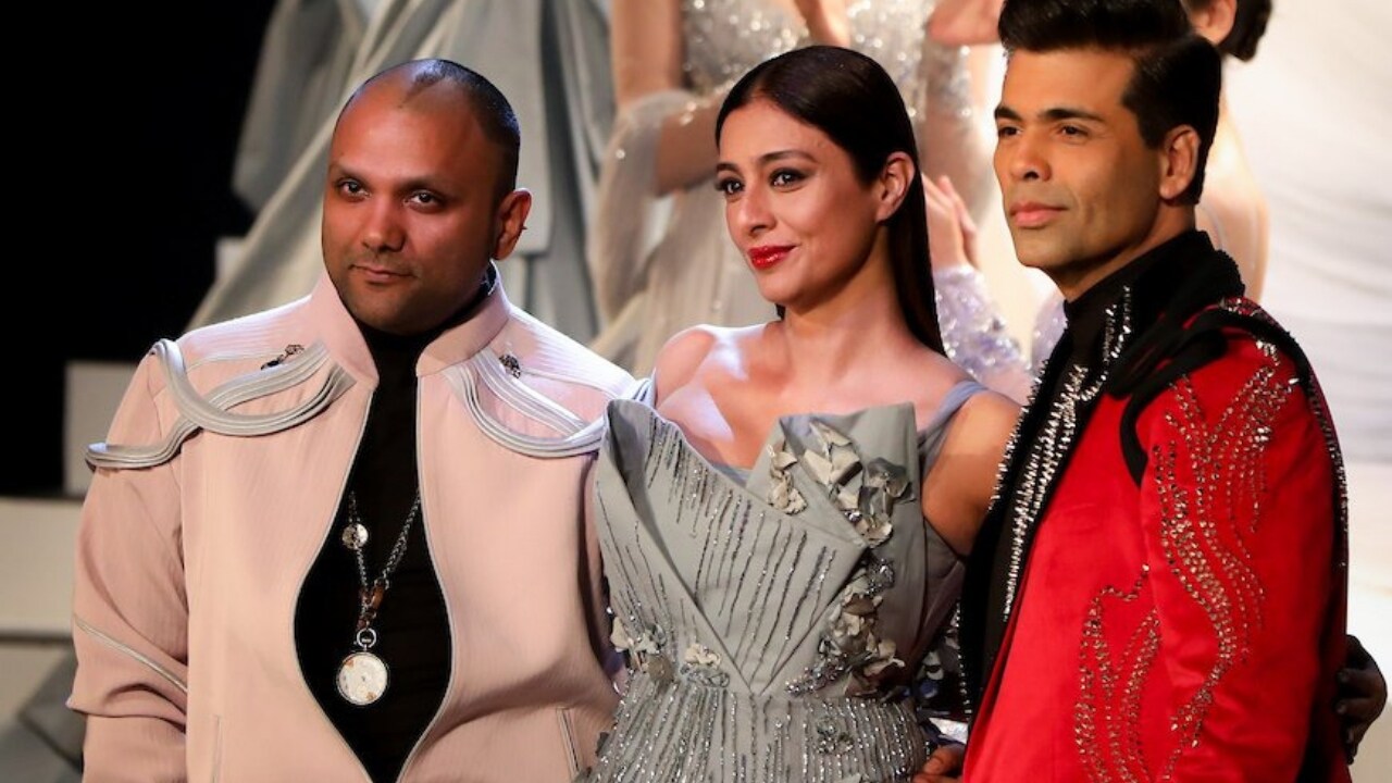 Lakmé Fashion Week 2019: Karan Johar, Tabu walk the ramp as Gaurav Guptas showstoppers for opening ceremony